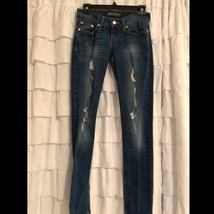 Levi’s 524 Distressed Jeans